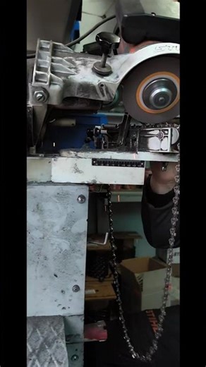 Chainsaw chain sharpener #stihl #chainsaw #chain #grinder #sharpenner