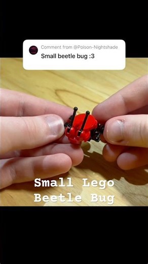 Small Lego Beetle Bug ‪@Poison-Nightshade‬ #lego #shorts #legoshorts #legobuild