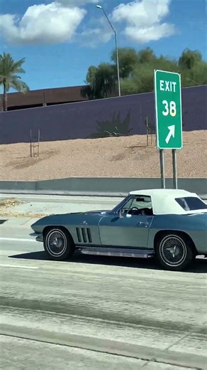 1963 or 64 Corvette convertible #shorts #car #automobile #corvette #convertible #classiccars #cars ￼
