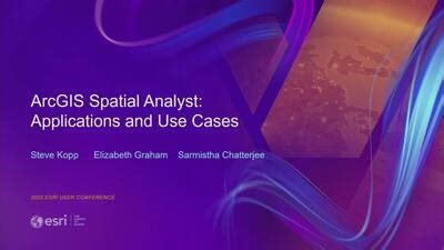 Spatial Analyst: Applications and Use Cases