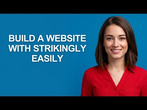 Build A Website With Strikingly Easily - AshleyHowTo