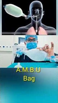 AMBU bag / Parts name
