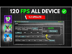 Unlock 120 FPS In BGMI & PUBG 4.2 | Unlocks 120 FPS Without Shizuku Method | 120 FPS GFX Tool