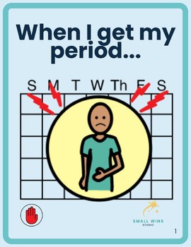 Menstrual Period Social Story Visual Guide for Autism, SEN & Life Skills PCS