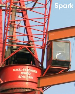 18K views · 215 reactions | Building the tallest structure in China is bound to come with some architectural difficulties. The design and construction took years, with beams having to be lifted up the 100 story building. | Spark | Facebook