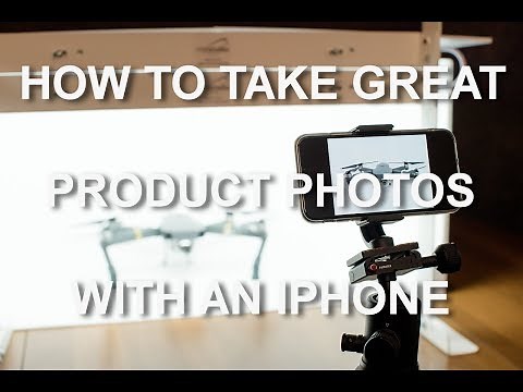 How to Take Amazing Product Photos with your iPhone on an All-White Background