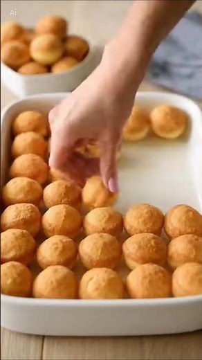 Windbeutel-Dessert in 10-Minuten fertig | mit Himbeeren