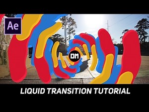 Create Liquid Motion Graphic Transition in After Effects - Complete After Effects Tutorial