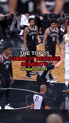 NBA funniest referee moments 👇🤔👇#nba #basketball | Referee Basketball