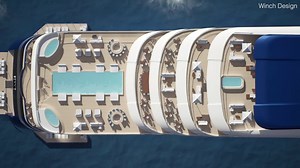 World's largest superyacht with individual apartments offers escape from pandemics