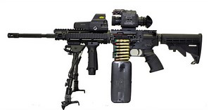 Valkyrie Armament Belt-fed AR-15 rifle conversion