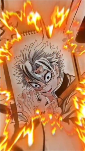 Sanemi Shinazugawa The Wind of Rage #sanemi #demonslayer #short #drawing #animedrawing #windhashira