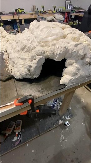 N scale Layout Shawn’s Spray Foam & Plaster Tunnels & Mountains