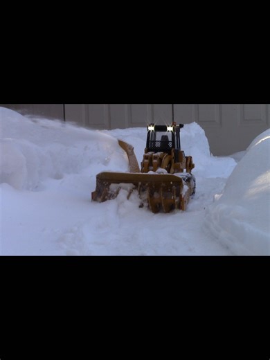 Ultimate 1/14 RC CAT 973 Snow Removal! 3D Printed Tracked Loader vs The backyard!!! #rc #3dprint #tracked #snowblower #caterpilar #cat #snow #snowremoval #winter 2025-26 second angle