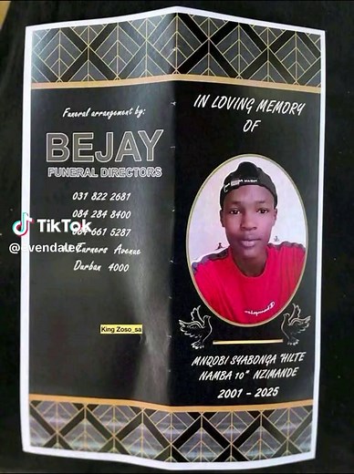 Mnqobi West Gang Funeral: A Life Remembered