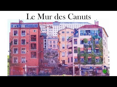 Le Mur des Canuts - La Croix-Rousse- Lyon, France - 17/05/2020