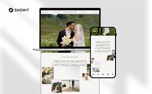 Showit Website Template for Wedding Photographers, Videographers, and Creatives - Etsy