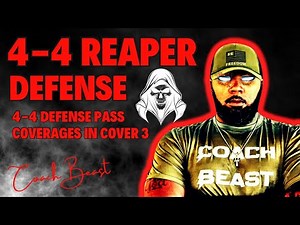 4-4 Defense: Pass Coverages in Youth Football to DOMINATE (6U-14U)