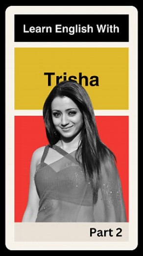 53K views · 7.6K reactions | Leaps and Bounds - Idiom In this English lesson with @trishakrishnan we explore the meaning of an advanced English phrase. #English #TrishaKrishnan #SpokenEnglish | WordCraft Academy | Facebook