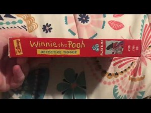 Winnie the Pooh: Detective Tigger VHS Overview
