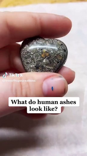Understanding the Appearance of Human Ashes