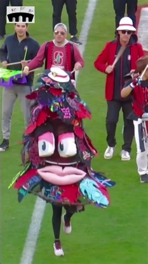 The Stanford Tree #Stanford #FearTheTree #collegefootball #CollegeFootballTour @Stanford band LSJUMB