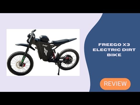 Freego X3 Electric Dirt Bike 8000W Performance Overview
