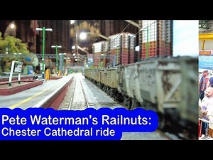 Pete Waterman’s Railnuts, ride along at Chester Cathedral