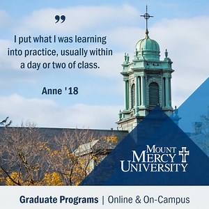 138 reactions · 7 comments | Top ranked grad programs designed for your busy life. Gain practical, in-demand skills—fast. | Mount Mercy University | Facebook