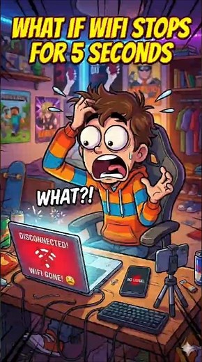When WiFi Stops for 5 Seconds 😂