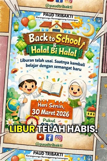The holiday is over, it's time to get back to work #halalbihalal