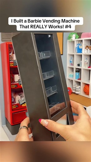 I Built a Barbie Vending Machine That REALLY Works! #4 #built #barbie #doll #gym