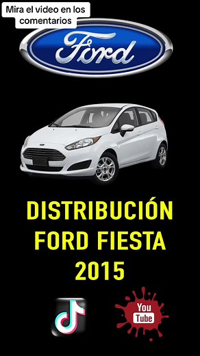 Cambio distribución ford fiesta 2015 #fordfiesta #ford #distribucion