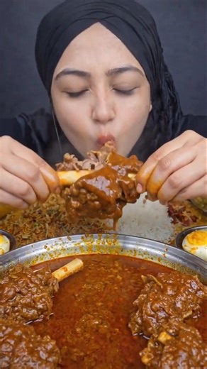 Eating Huge Mutton Roast And Egg Curry With Rice Extreme Fast Eating Mukbang ASMR Food Show 🔥