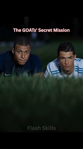 Mission Impossible: Ronaldo & Mbappe’s Secret Plan to Rescue Messi! 🕵️‍♂️🔥 #shorts