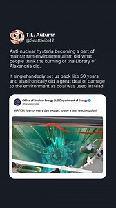 Fear killed progress and damaged the planet. Anti-nuclear activism didn't just delay clean energy, it forced the world to burn more coal and gas for decades. While activists celebrated "victories" against nuclear plants, fossil fuel companies quietly expanded their market share and pumped more carbon into the atmosphere. The environmental movement's greatest mistake was treating nuclear power as the enemy instead of coal and gas. They scared people away from the cleanest, most reliable energy so