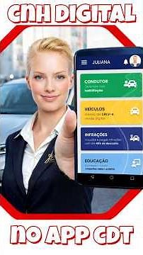 Como baixar a CNH em PDF pelo app Carteira Digital de Trânsito (CDT)