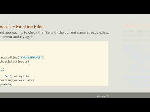 How to Save Multiple Files in Python Without Overwriting