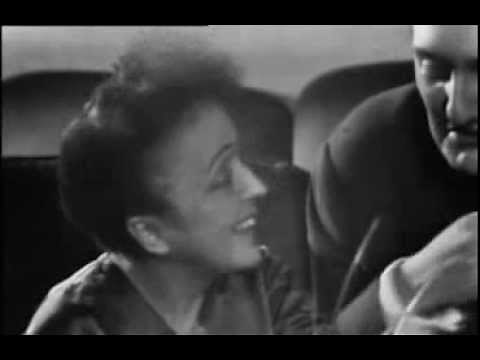 Edith Piaf - TV Award (interview) 1960
