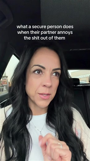 Secure relationships still have irritation. 😂 Your partner will annoy you sometimes. And - breaking news - you will absolutely annoy them too. The goal isn’t to become so healed that nothing ever bothers you. It’s learning what to DO with the irritation when it shows up. Is there a genuine issue that needs to be communicated? Have little resentments been building because you haven’t said anything? Or are you tired, stressed, hungry, overstimulated or just desperately in need of some space? Not 