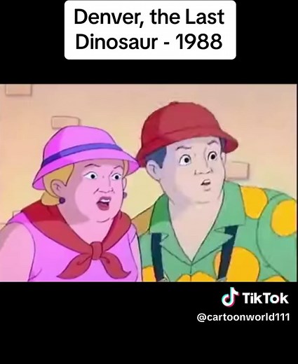 One of the best! #denverthelastdinosaur #80s #1988 #themesong #opening #cartoon #foryou #throwback #nostalgia