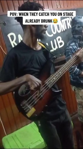Caught Drunk On Stage: Funny Bassist POV Moment