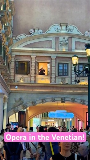 ￼🎭 Unexpected Opera at The Venetian Macau! 🎶