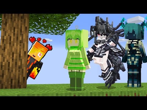 Tôi Biến Mọi Mob Trong Minecraft Thành CON GÁI