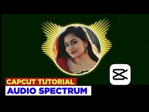 How To Make Audio Spectrum On Android Capcut Tutorial | How To Make Music Visualizer In Capcut
