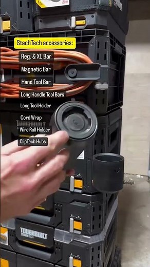 The EASIEST accessory mounting with StackTECH from ToughBuilt The 1