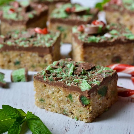 Peppermint Slice (No-Bake)
