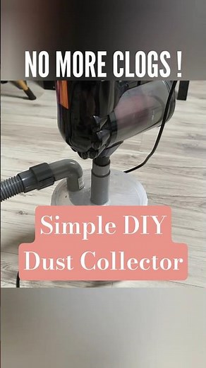 Stop Cleaning Your Vacuum! 🤯 Simple Cyclone Dust Collector