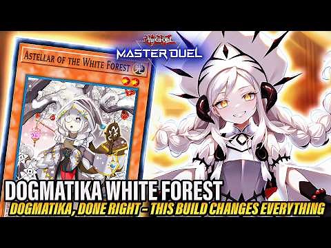 🕯️DOGMATIKA WHITE FOREST DECK - THIS BUILD WILL BLOW YOUR MIND! [YU-GI-OH! MASTER DUEL]