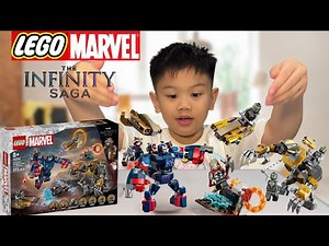 MARVEL THE INFINITY SAGA: BUILD LEGO WITH ME!!